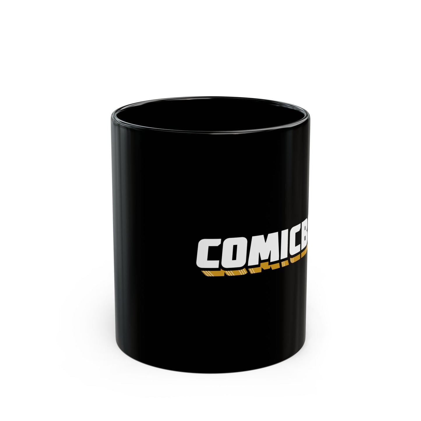 Comicbook Logo Mug (Black/White)