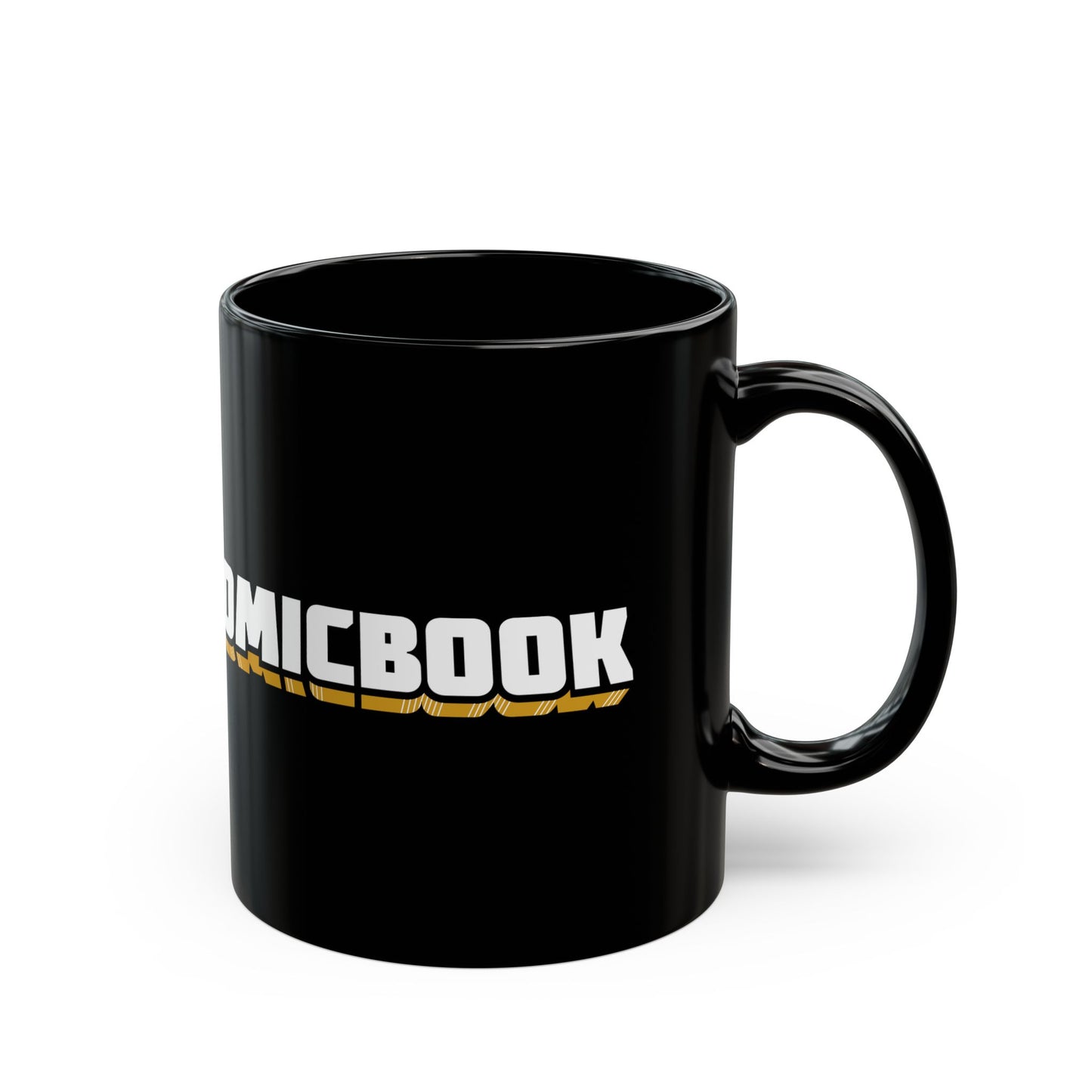 Comicbook Logo Mug (Black/White)